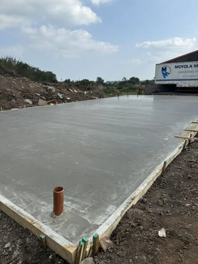 Industrial Slab Installation & Structural Groundworks _ Northern Ireland by Tiercon Construction Ltd